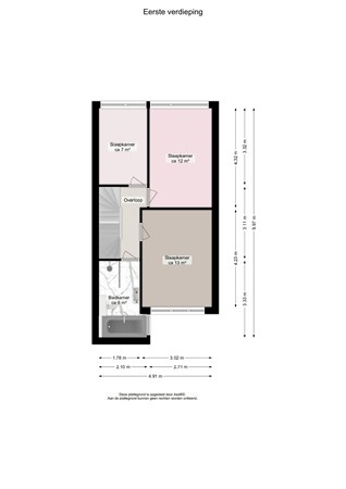 Floorplan - Patrijspoort 37, 9733 GJ Groningen